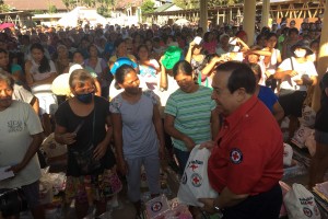 Red Cross aid for Mayon evacuees reaches P12.5-M